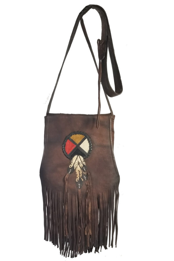 Western leather hand bags