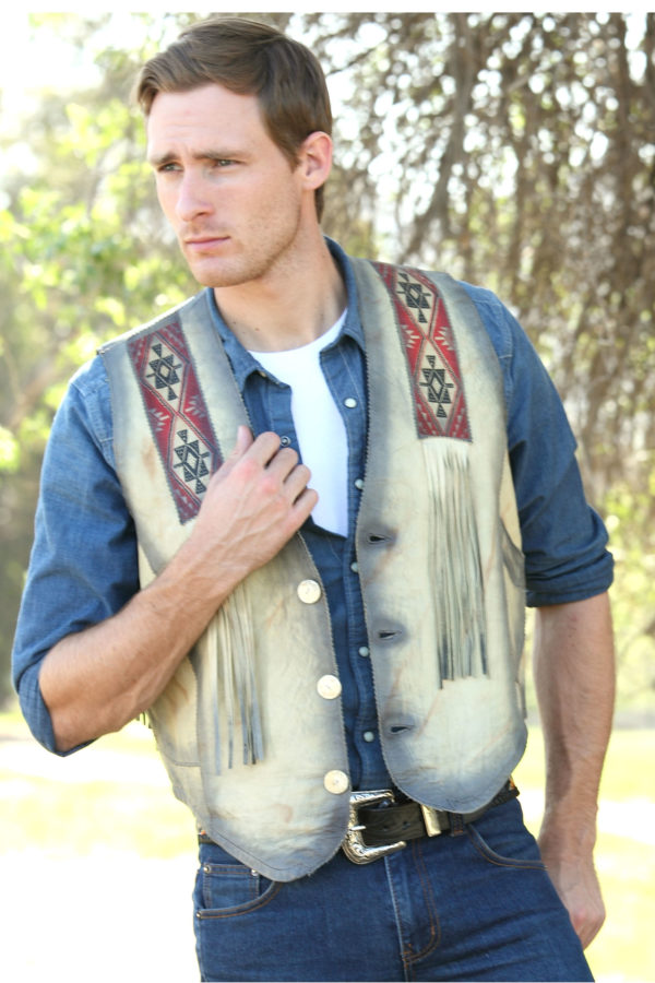 Southwest designs vests