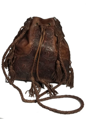 Western leather hand bags