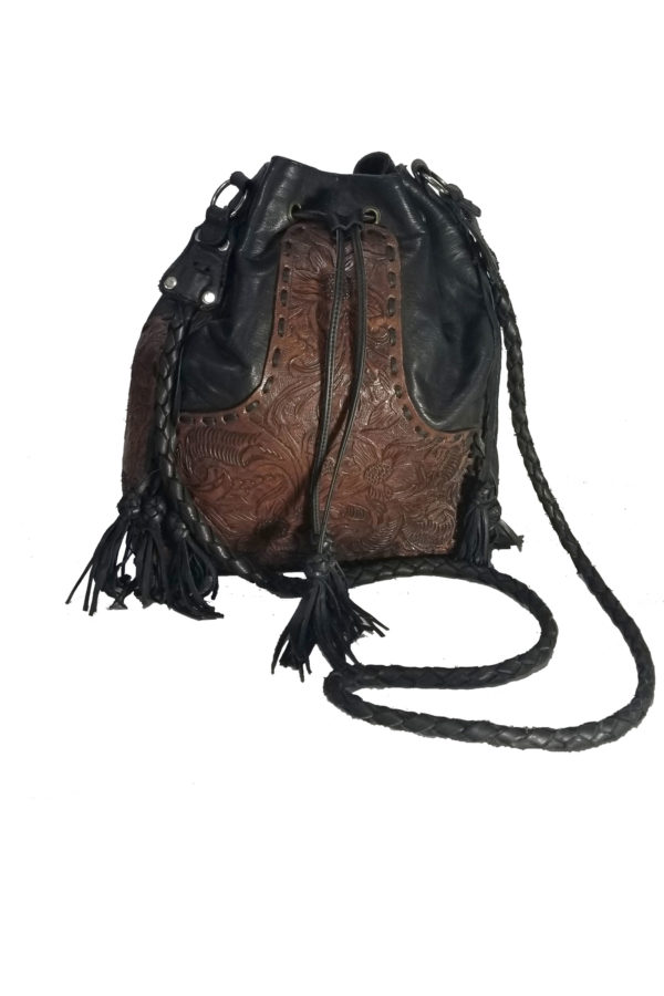 Western leather hand bags