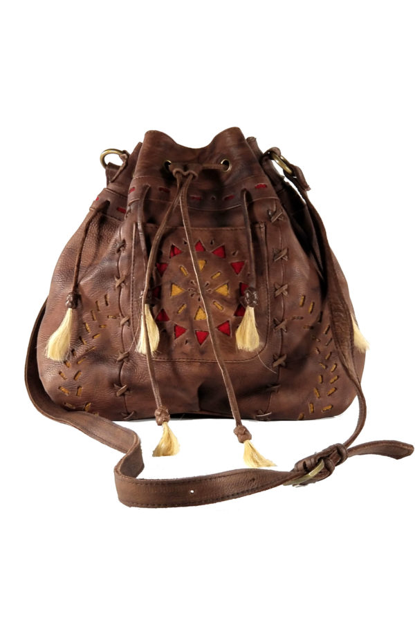 Western leather hand bags