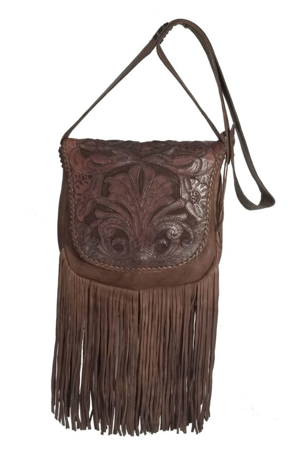 Native american style leather bags