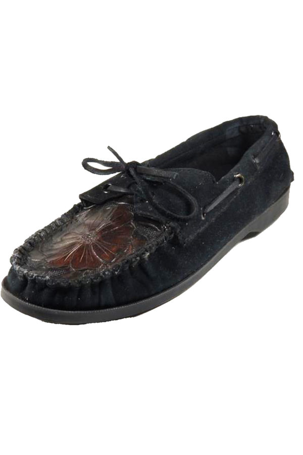 Women hand tooled moccasins