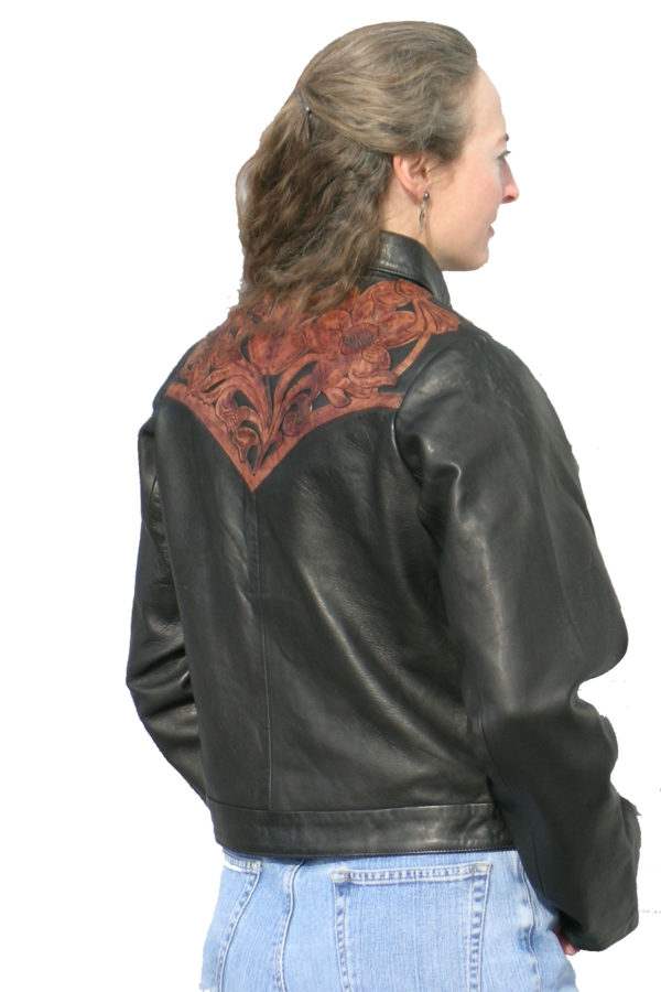 ladies carved vest